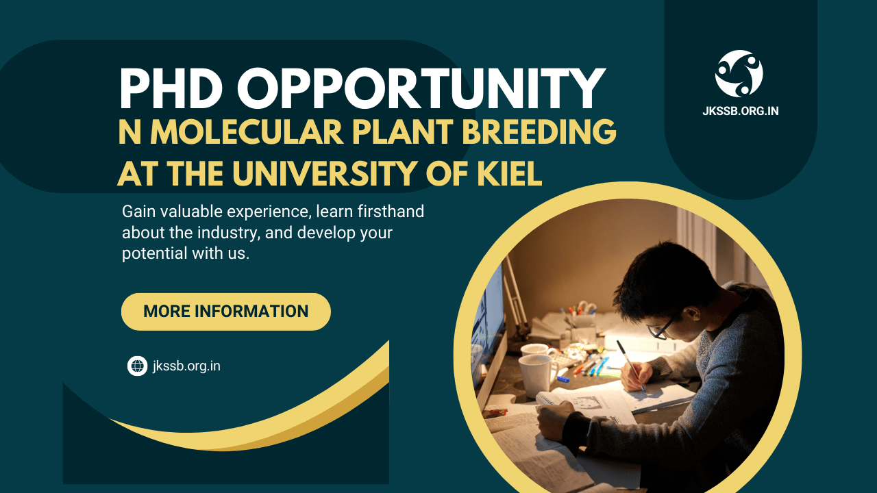 PhD Opportunity in Molecular Plant Breeding at the University of Kiel