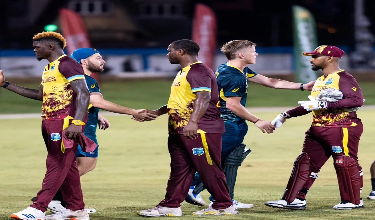 Warm Up Match West Indies Beat Australia With Half Centuries From