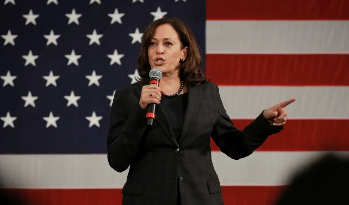 kamala harris vows to keep fighting for democracy and rule of law