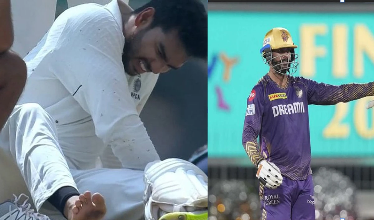 kkr venkatesh iyer got injured during ranji trophy big blow for kolkata knight riders ipl 2025