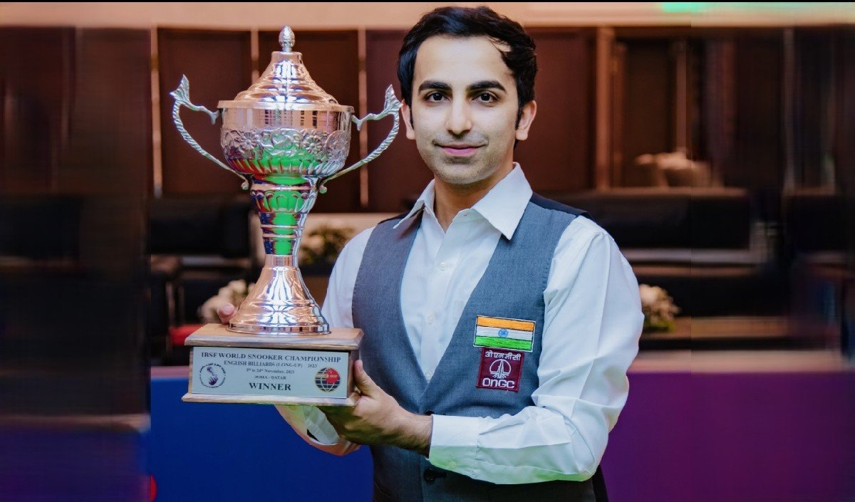 Pankaj Advani won the title of Indian SnooCer Championship, achieved 36th gold medal