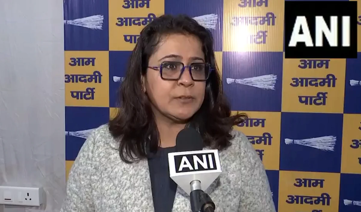 aap made a big claim regarding the split in the party target bjp