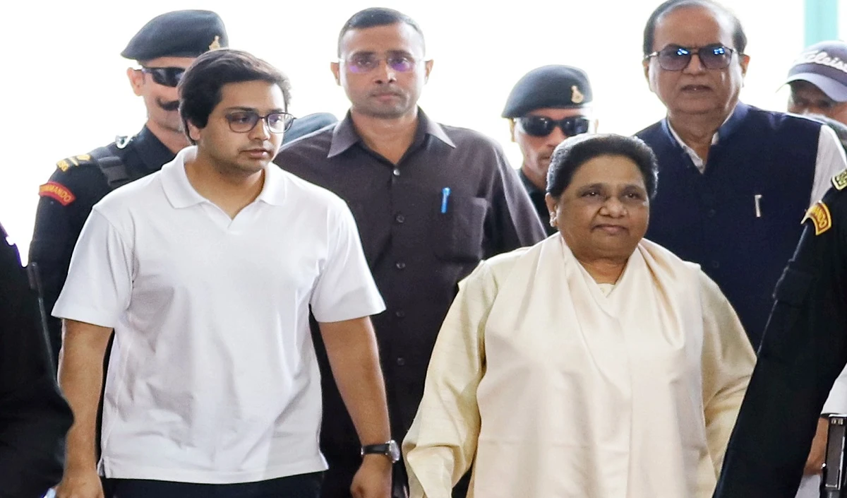 Akash Anand’s bang in BSP, Mayawati gives a big responsibility to nephew, made chief national coordinator