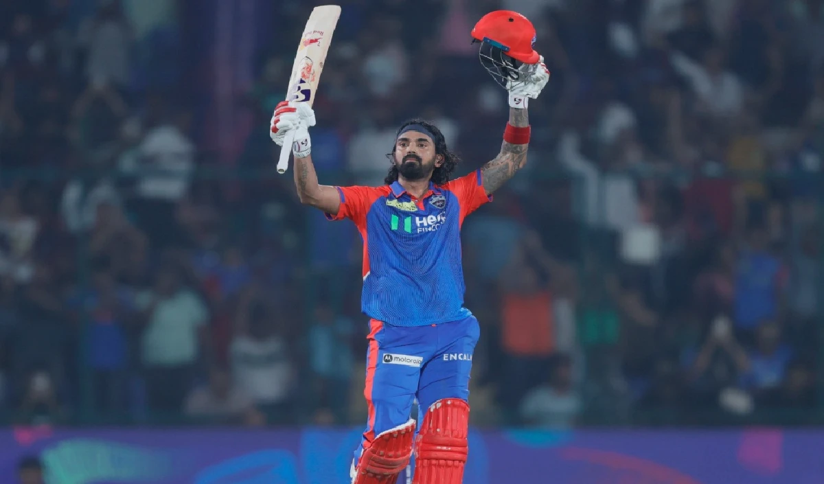 dc vs gt kl rahul hit century create history three different teams in ipl