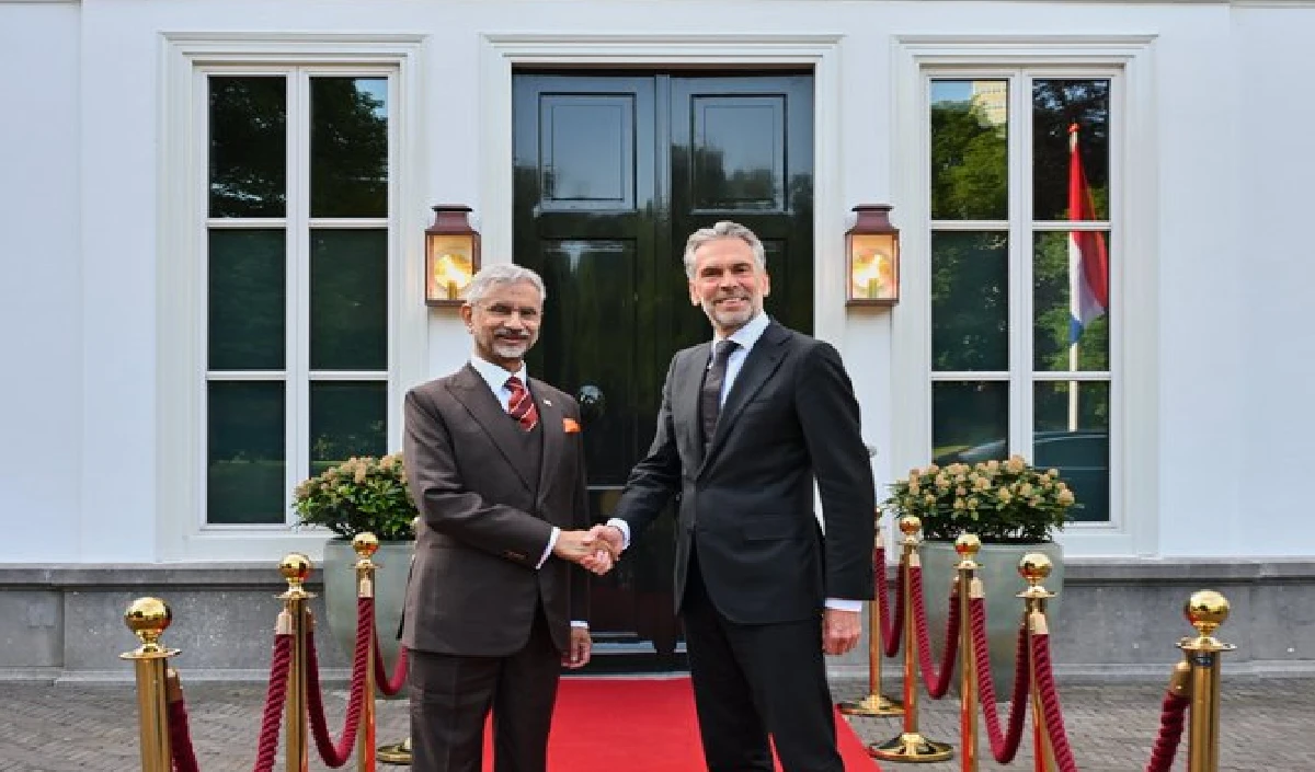 netherlands also joined the fight against terrorism jaishankar met the dutch pm