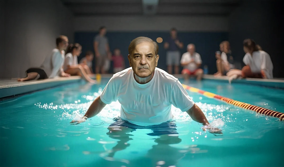 Shahbaz was diving in Swimming Pool, when India’s missile fell, Pak PM himself accepted