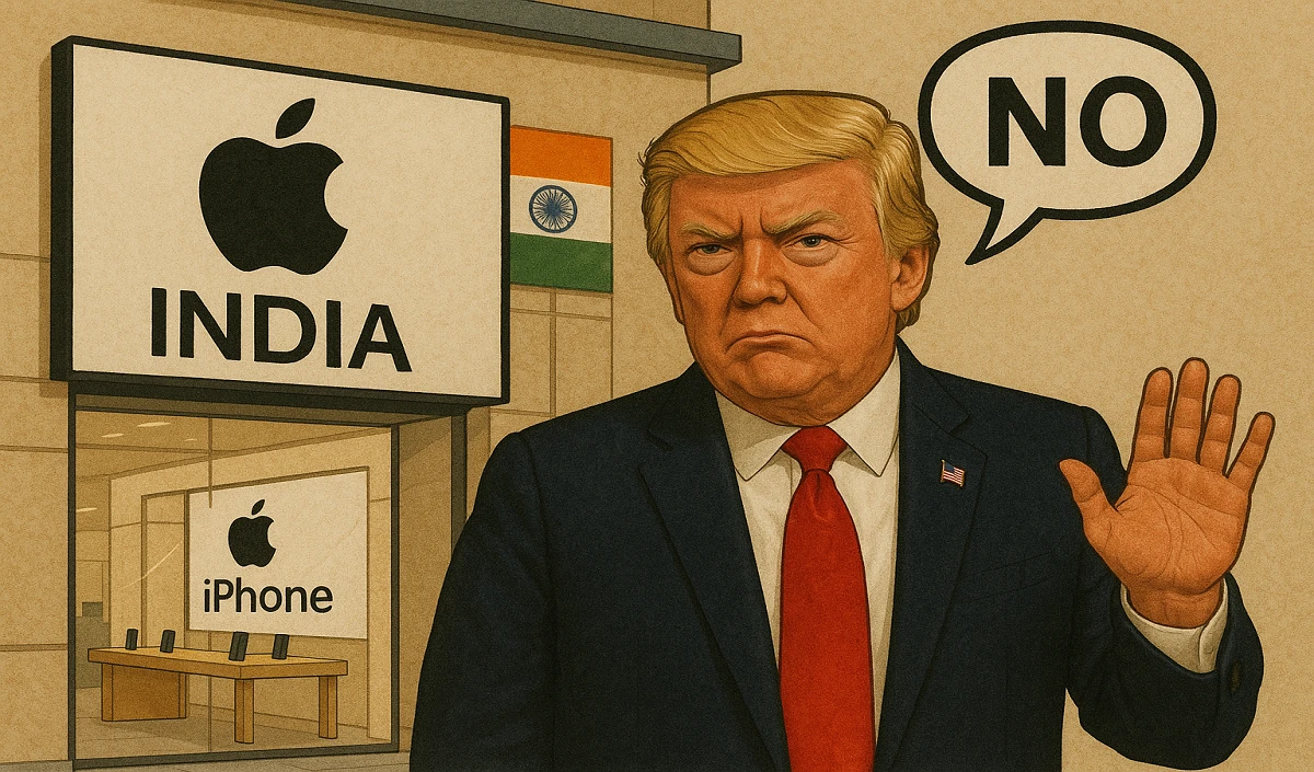 Trump’s Made in America iPhone Tim Cook may have heavy, why is it not easy to leave Apple India?
