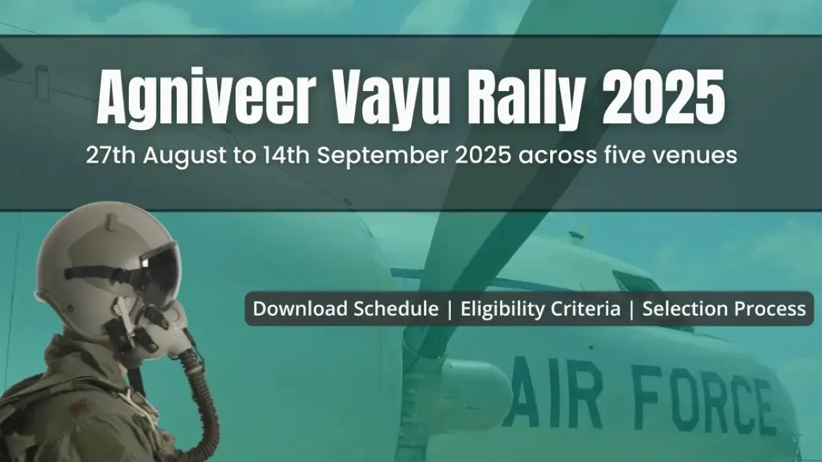 IAF Agniveer Vayu Recruitment Rally 2025 – Jalandhar, Vadodara, Baripada, Chennai & Mumbai - SarkariResultDaily.in