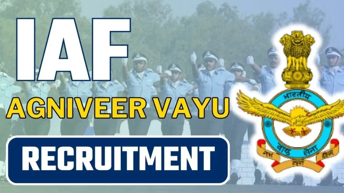 Indian Air Force Agniveer Vayu Recruitment 2025 - SarkariResultDaily.in