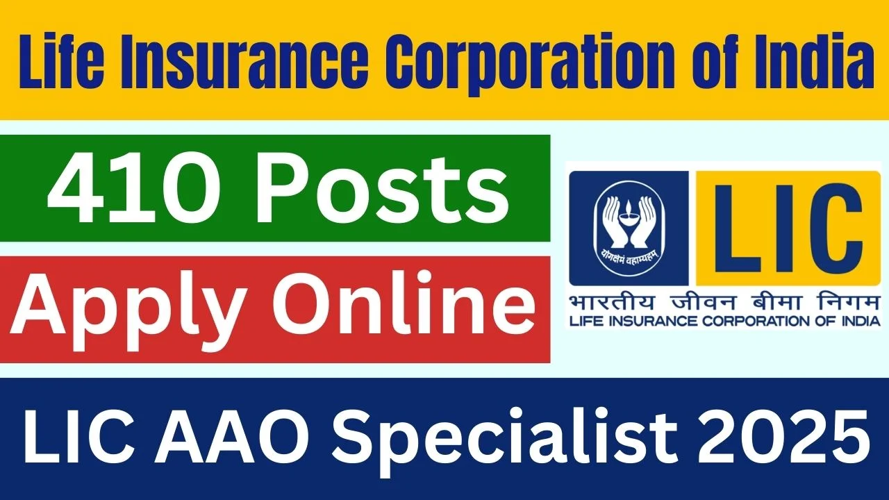LIC AAO & Assistant Engineer Recruitment 2025 (841 Posts) - sarkariresultdaily.in