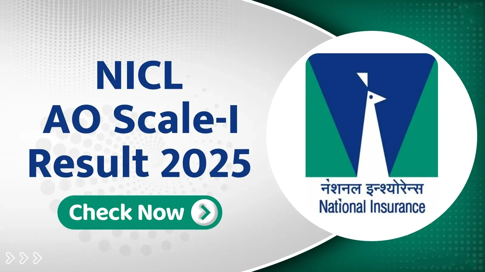NICL AO Scale-I Prelims Result 2025 - SarkariResultDaily.in